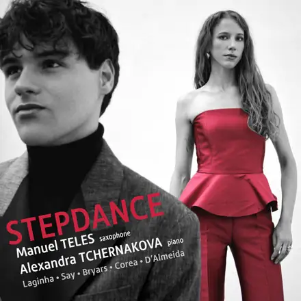 STEPDANCE album cover, Alexandra Tchernakova and Manuel Teles